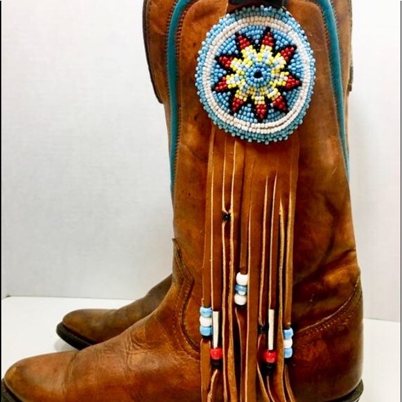 beaded cowboy boots